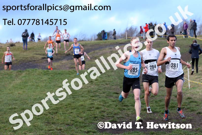 Senior mens North Eastern Cross Country, 2018 Northern Cross Country Champs., Wrekenton, Gateshead. Photo:  David T. Hewitson/Sports for All Pics
